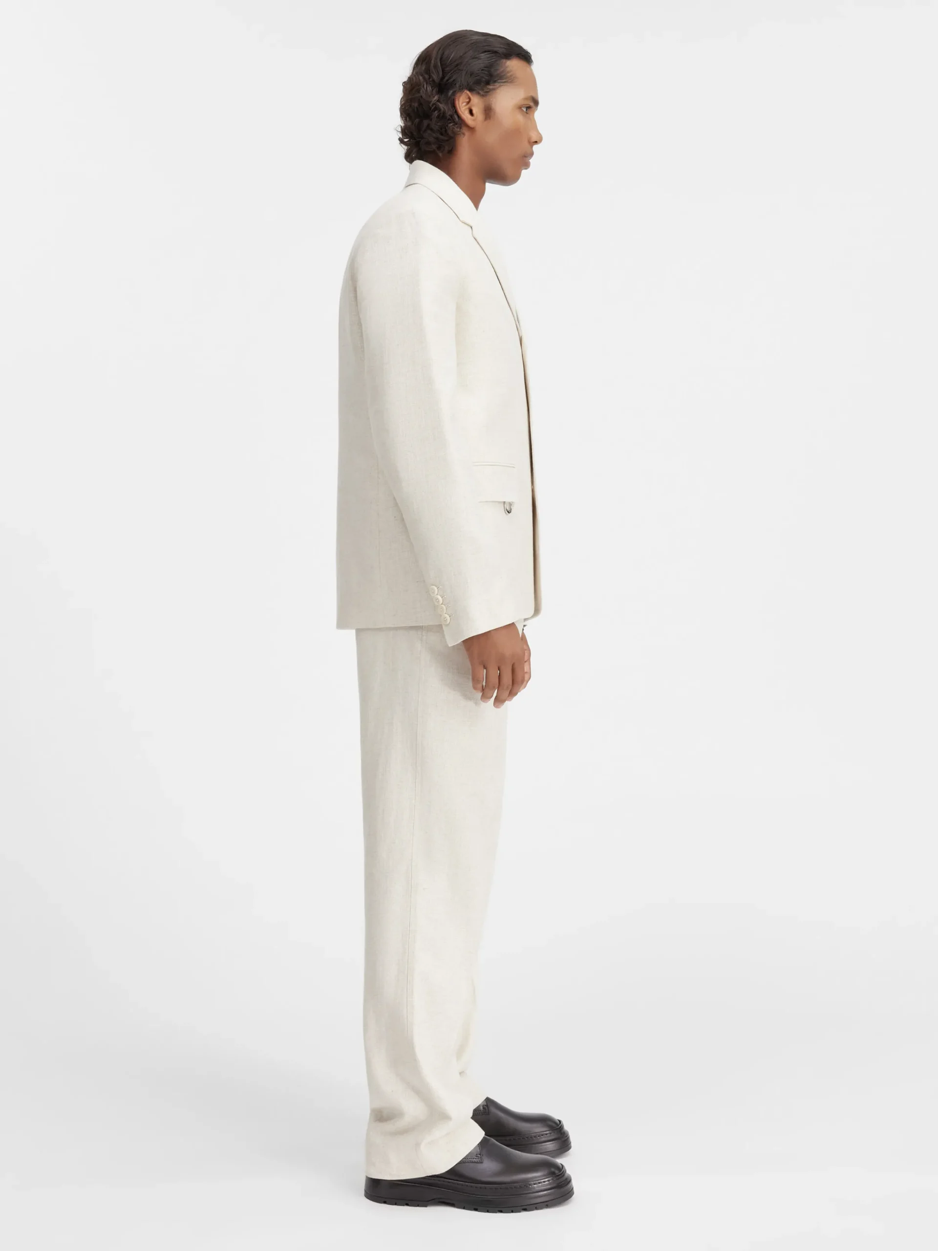 Hot Jacquemus Het Cabri jasje LightBeige