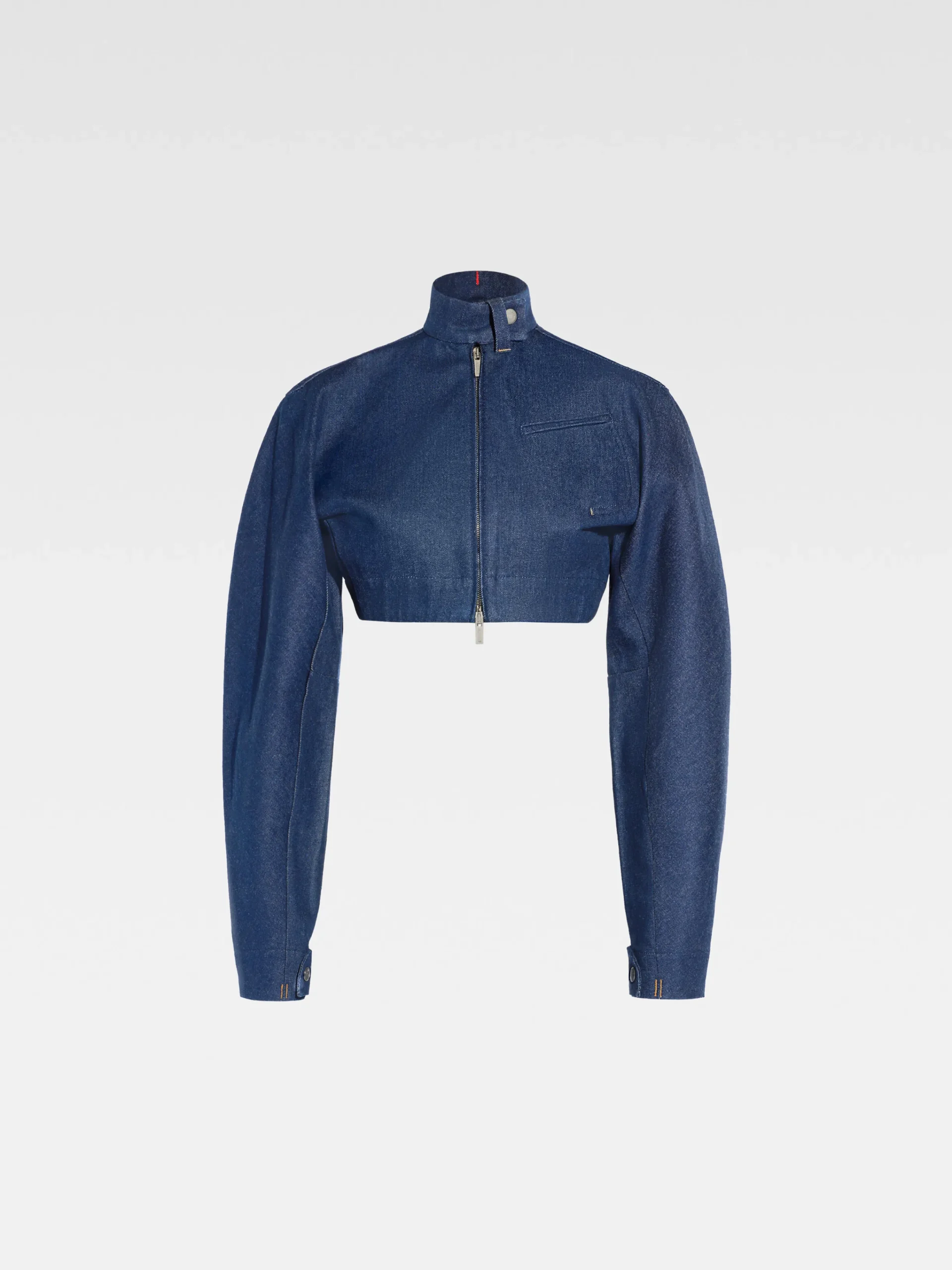 Fashion Jacquemus Het Cabrio de-Nîmes denim jack Navy
