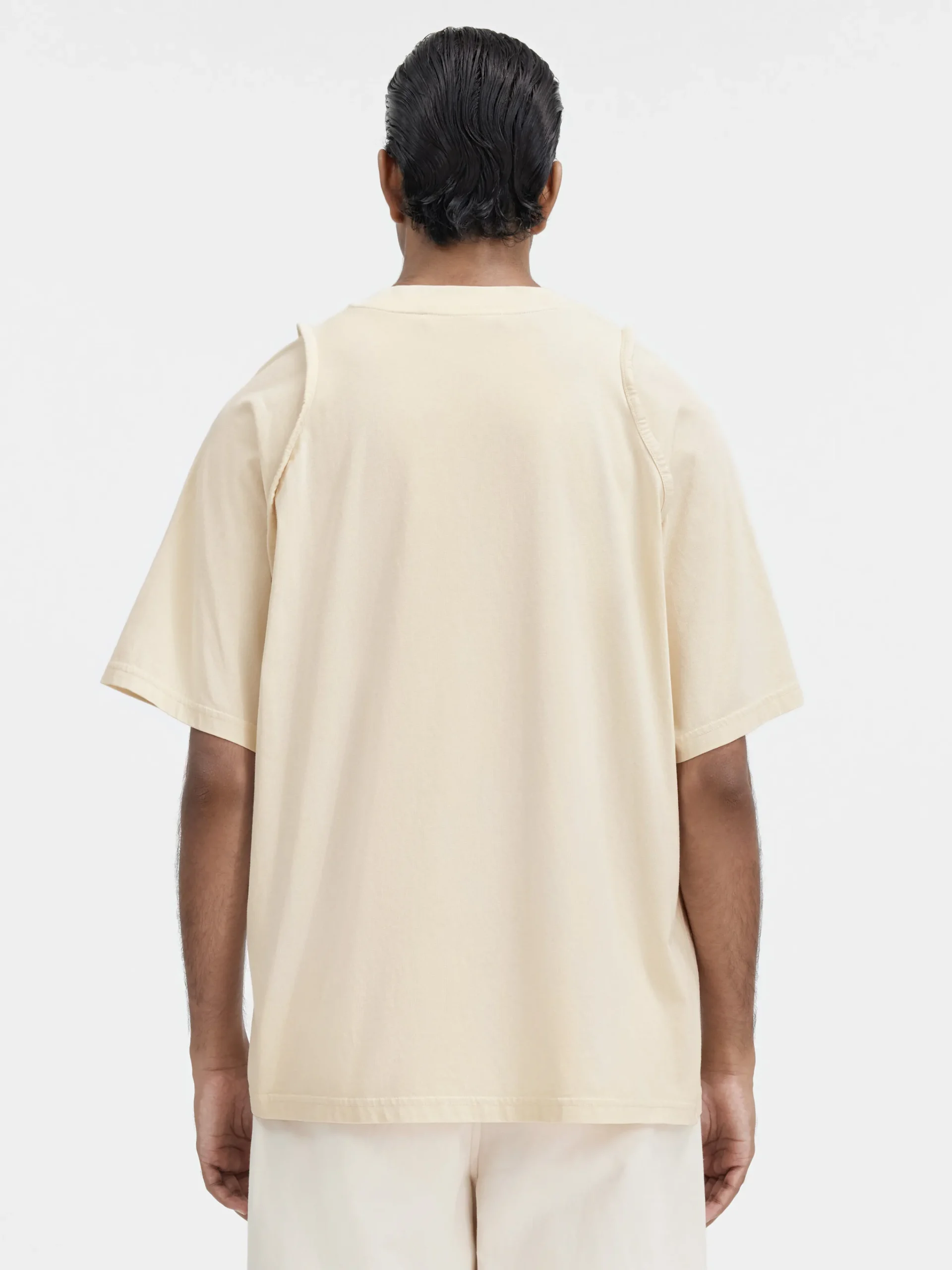 Fashion Jacquemus Het Camargue T-shirt LightBeige