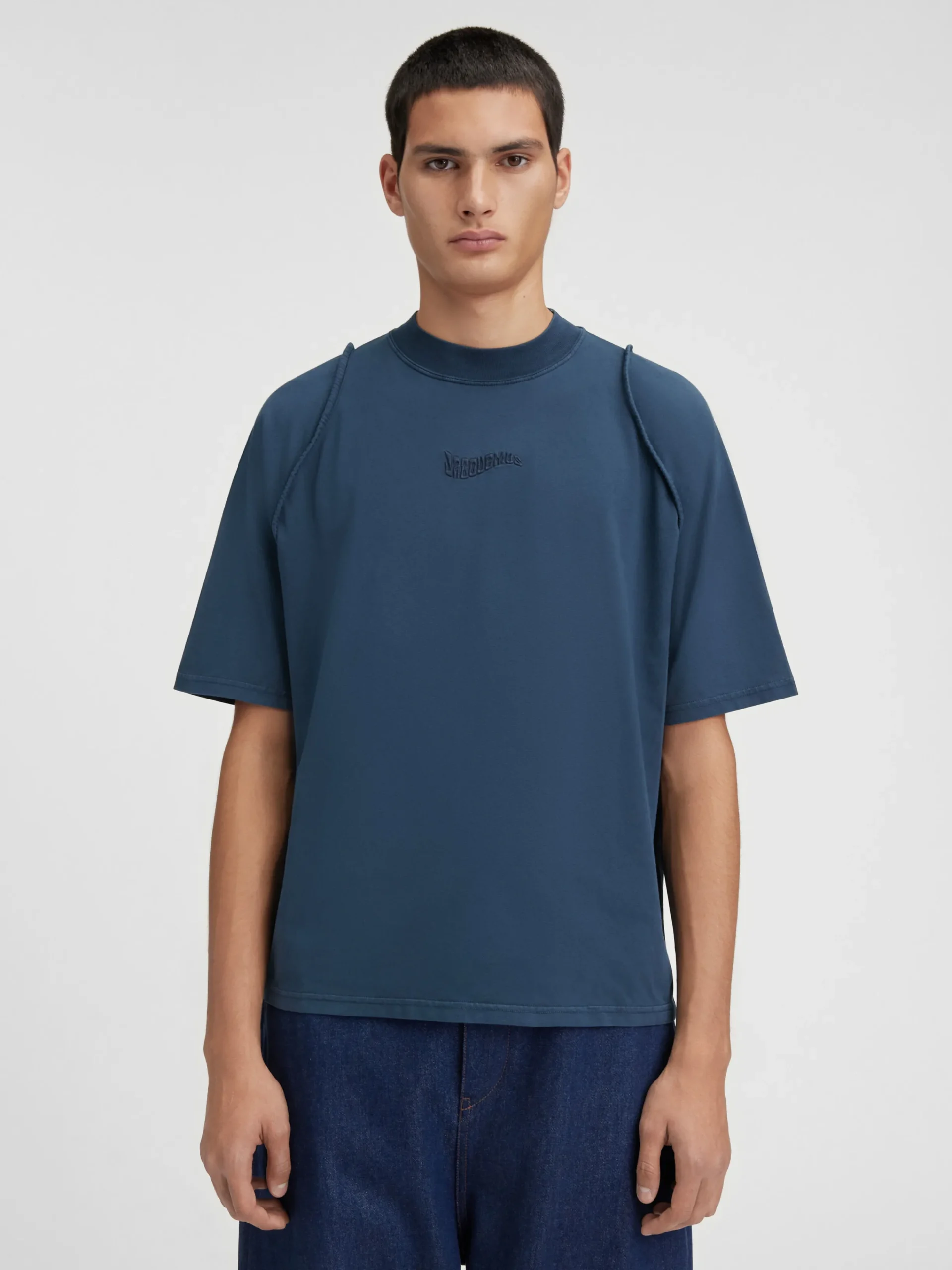 Best Jacquemus Het Camargue T-shirt DarkNavy