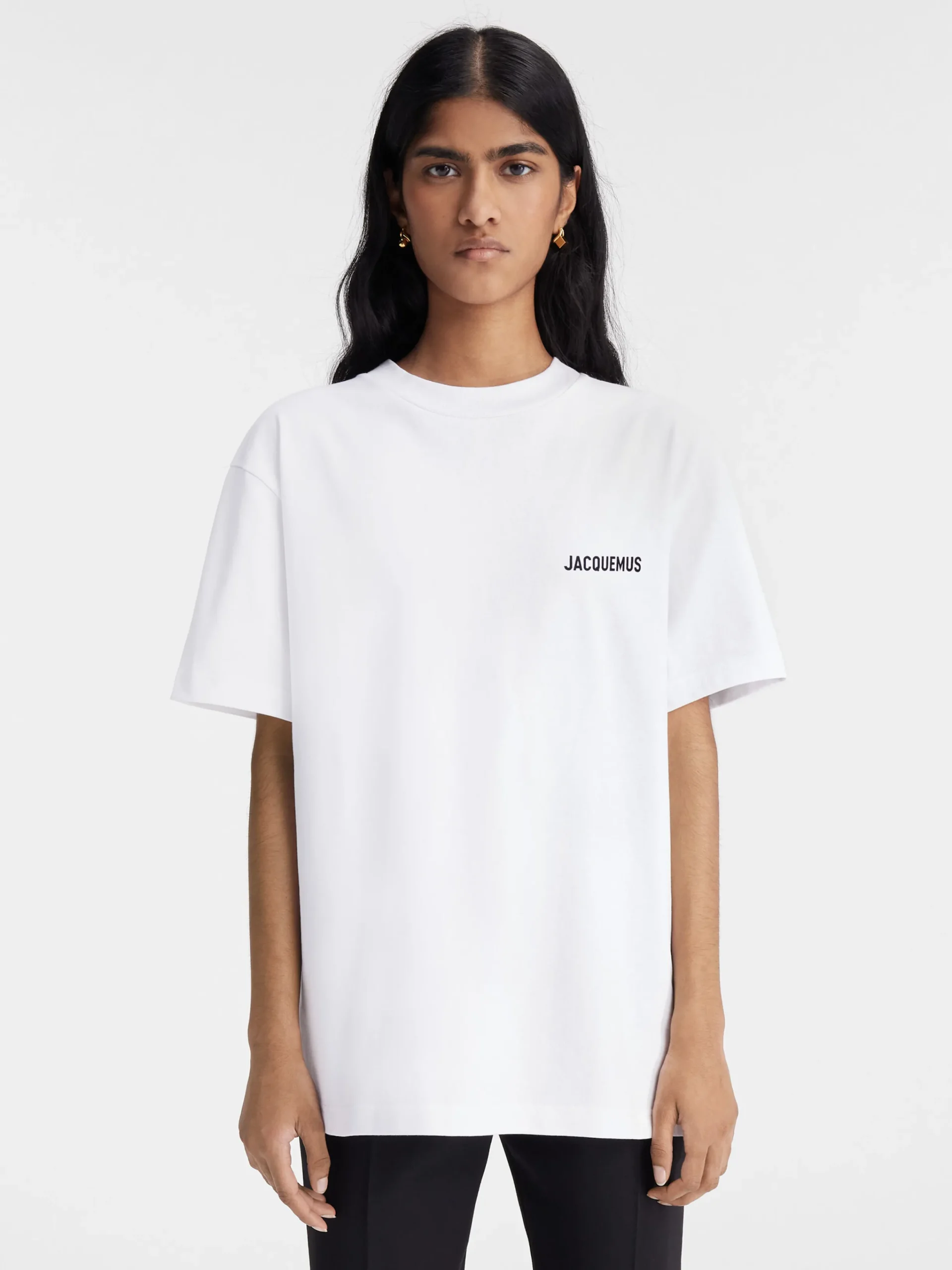 Sale Jacquemus Het Capri T-shirt met adres Capriwhite
