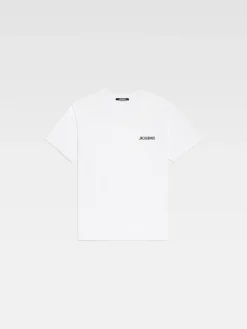 Sale Jacquemus Het Capri T-shirt met adres Capriwhite