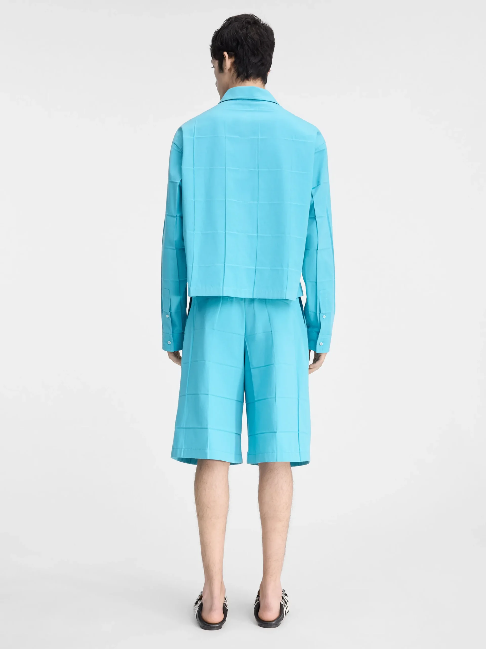 Hot Jacquemus Het Corto shirt Turquoise