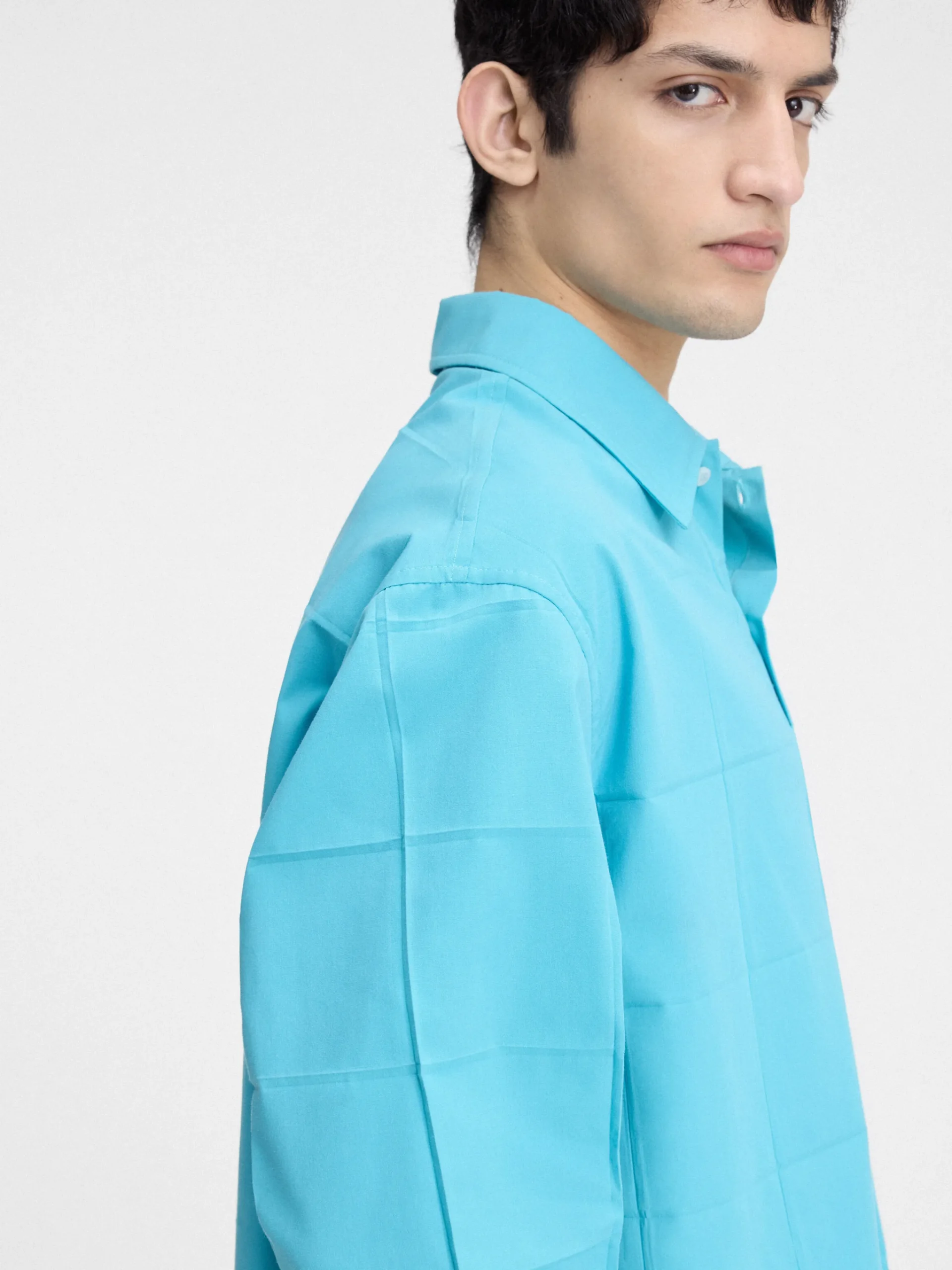 Hot Jacquemus Het Corto shirt Turquoise