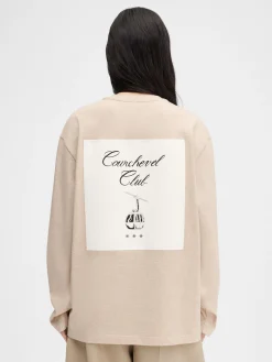 Discount Jacquemus Het Courchevel T-shirt CourchevelAdressWhite