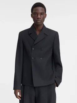 Sale Jacquemus Het Cuadrada jasje Black