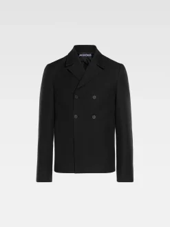 Sale Jacquemus Het Cuadrada jasje Black