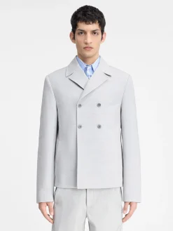 Discount Jacquemus Het Cuadrada jasje LightGrey