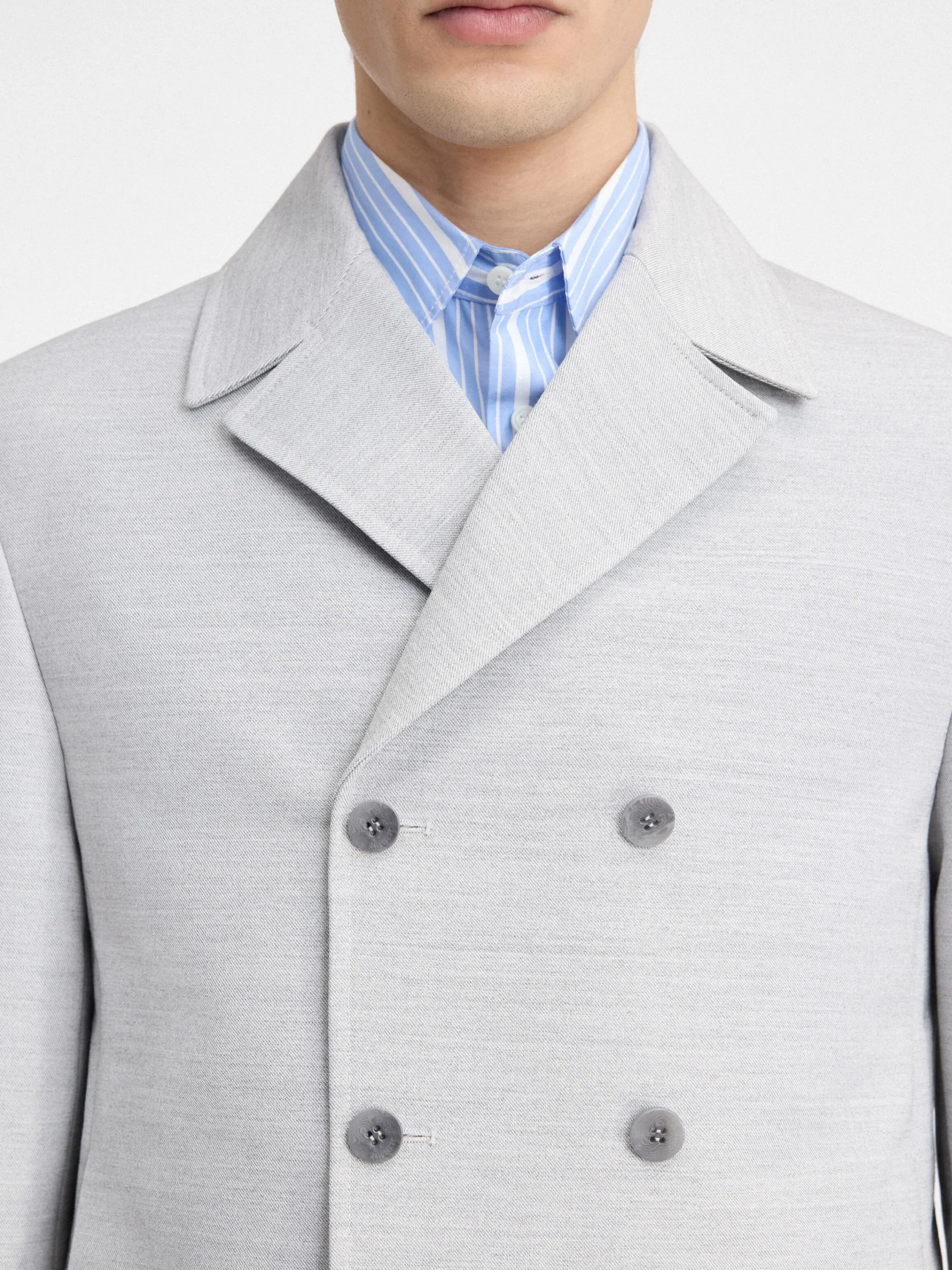 Discount Jacquemus Het Cuadrada jasje LightGrey
