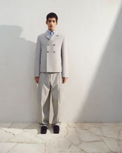 Discount Jacquemus Het Cuadrada jasje LightGrey