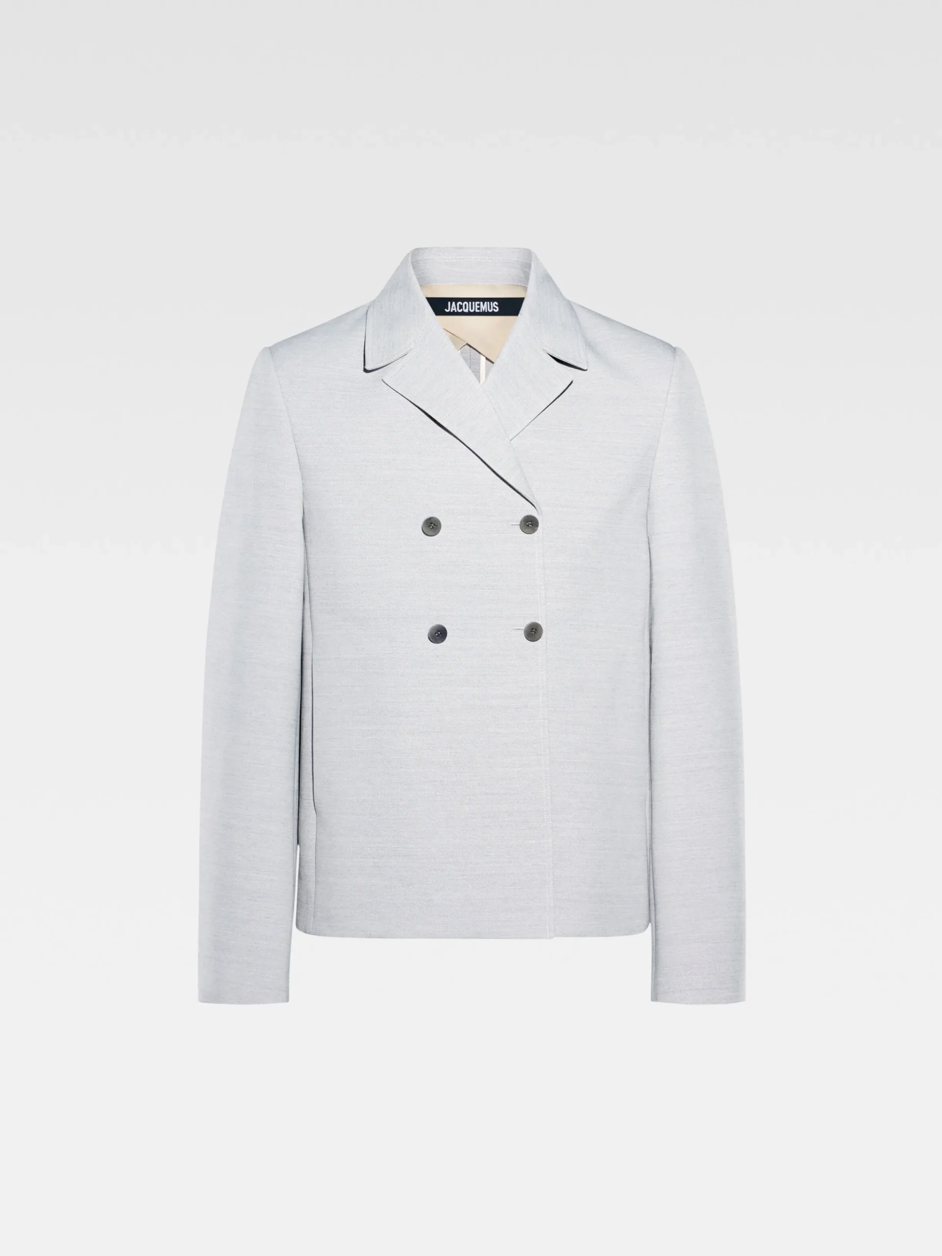 Discount Jacquemus Het Cuadrada jasje LightGrey