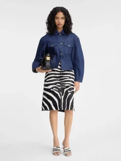 Online Jacquemus Het de-N&icirc;mes denim jack