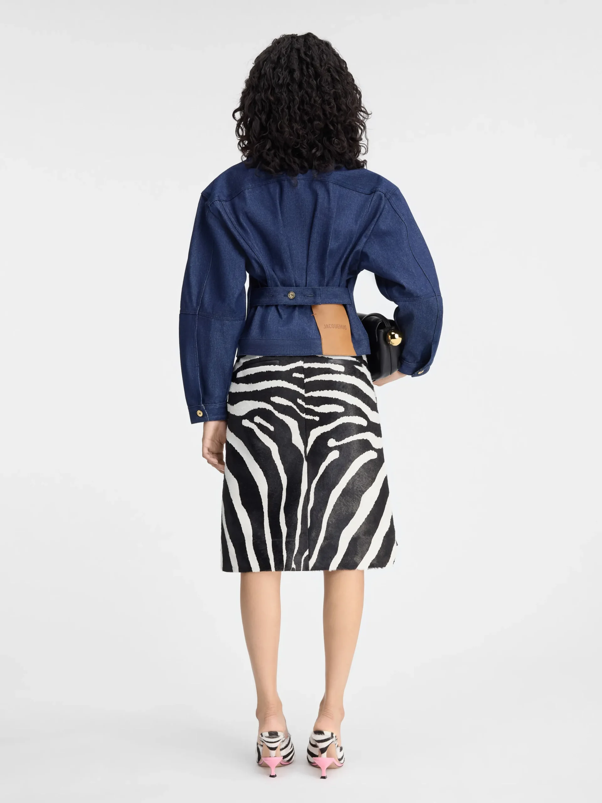 Online Jacquemus Het de-Nîmes denim jack