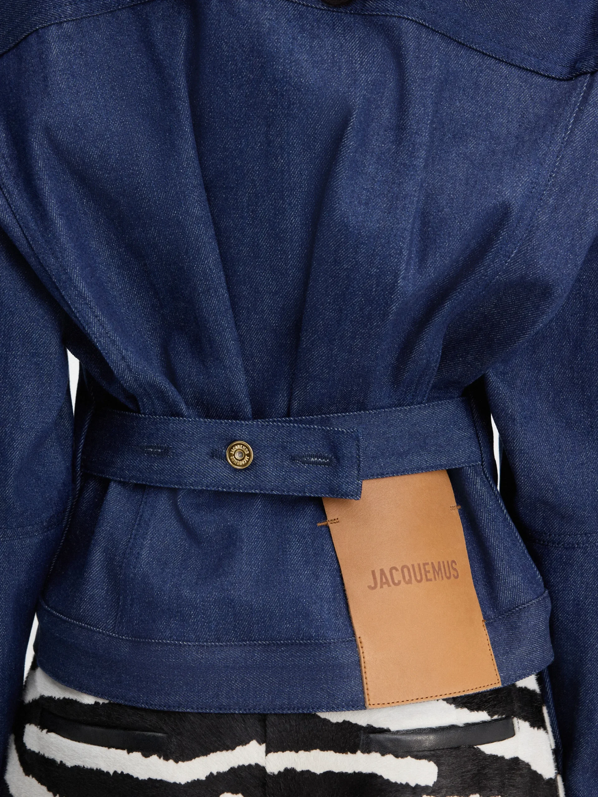 Online Jacquemus Het de-Nîmes denim jack