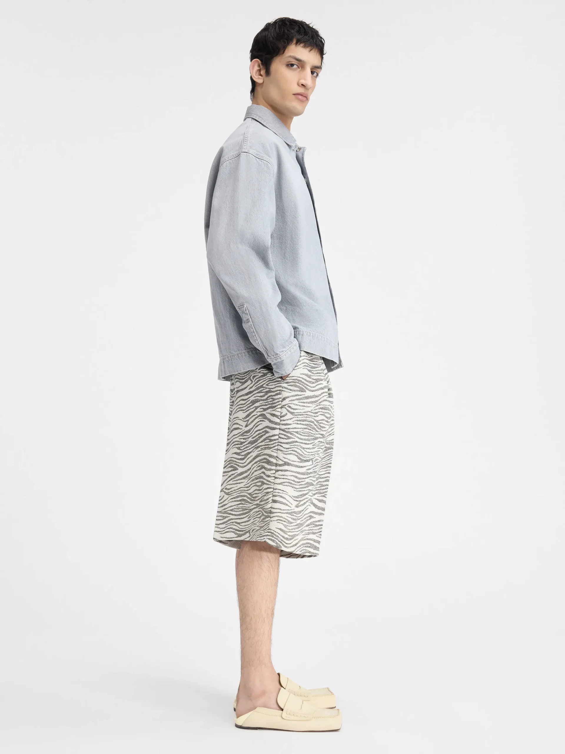 Online Jacquemus Het de-Nîmes denim shirt