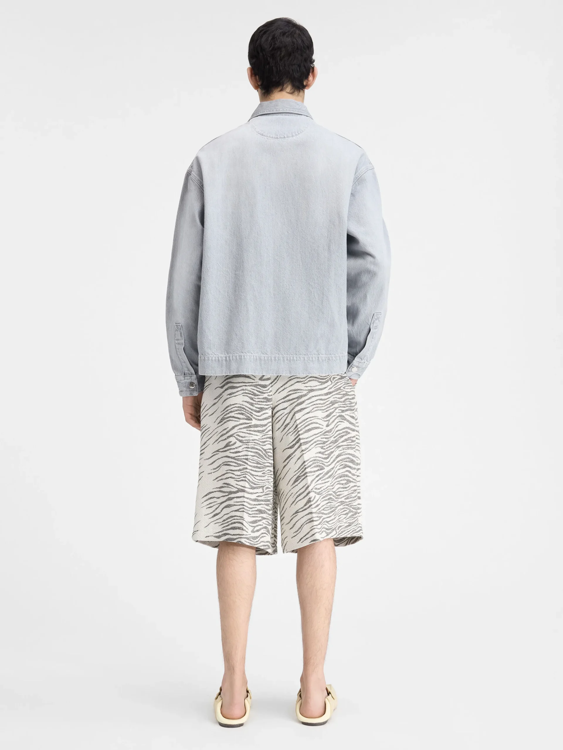 Online Jacquemus Het de-Nîmes denim shirt