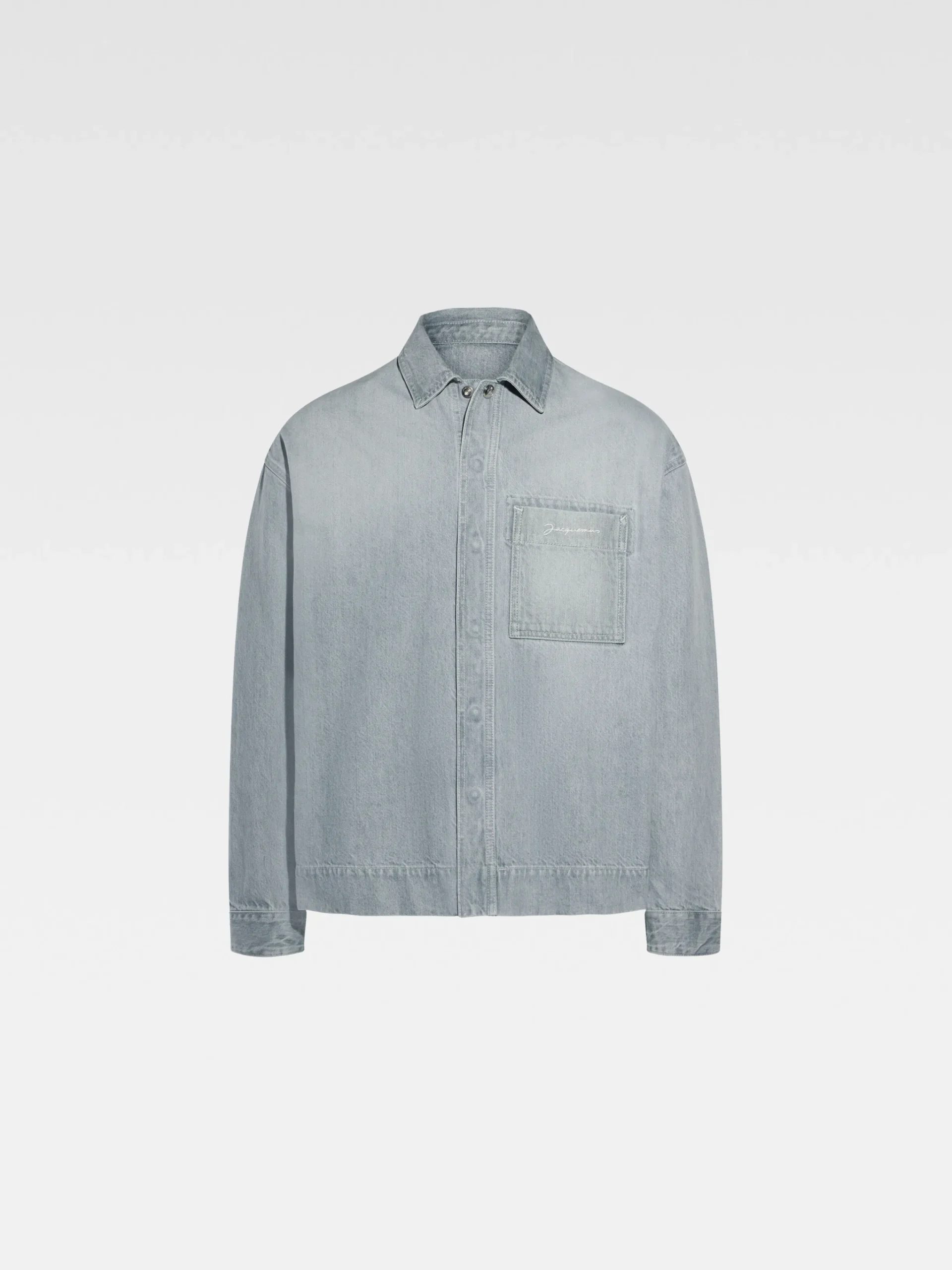 Online Jacquemus Het de-Nîmes denim shirt