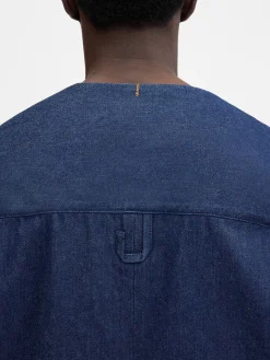 Best Jacquemus Het de-Nîmes Faro denim shirt Navy