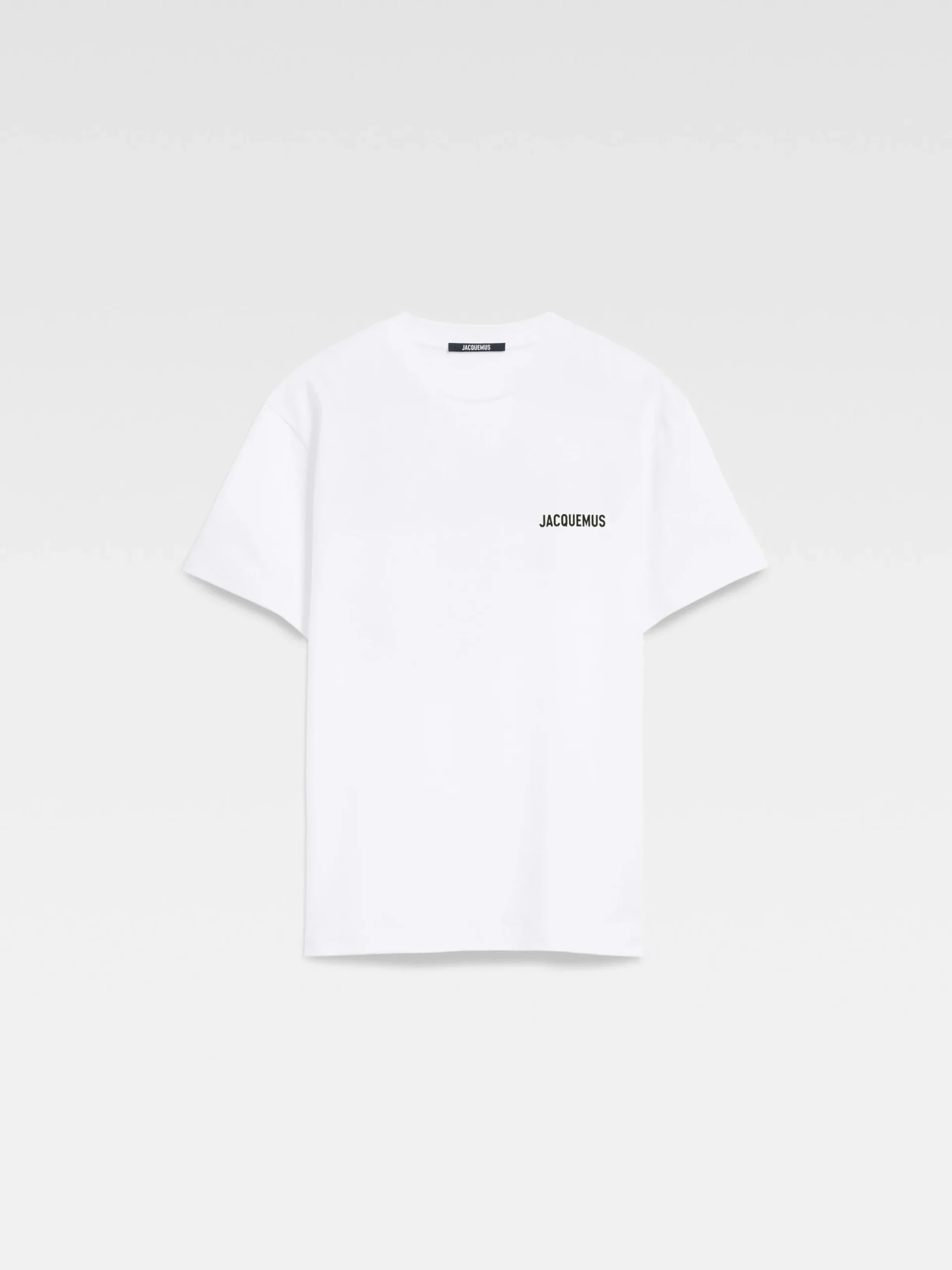 Fashion Jacquemus Het Dubai T-shirt met adres DubaiWhite