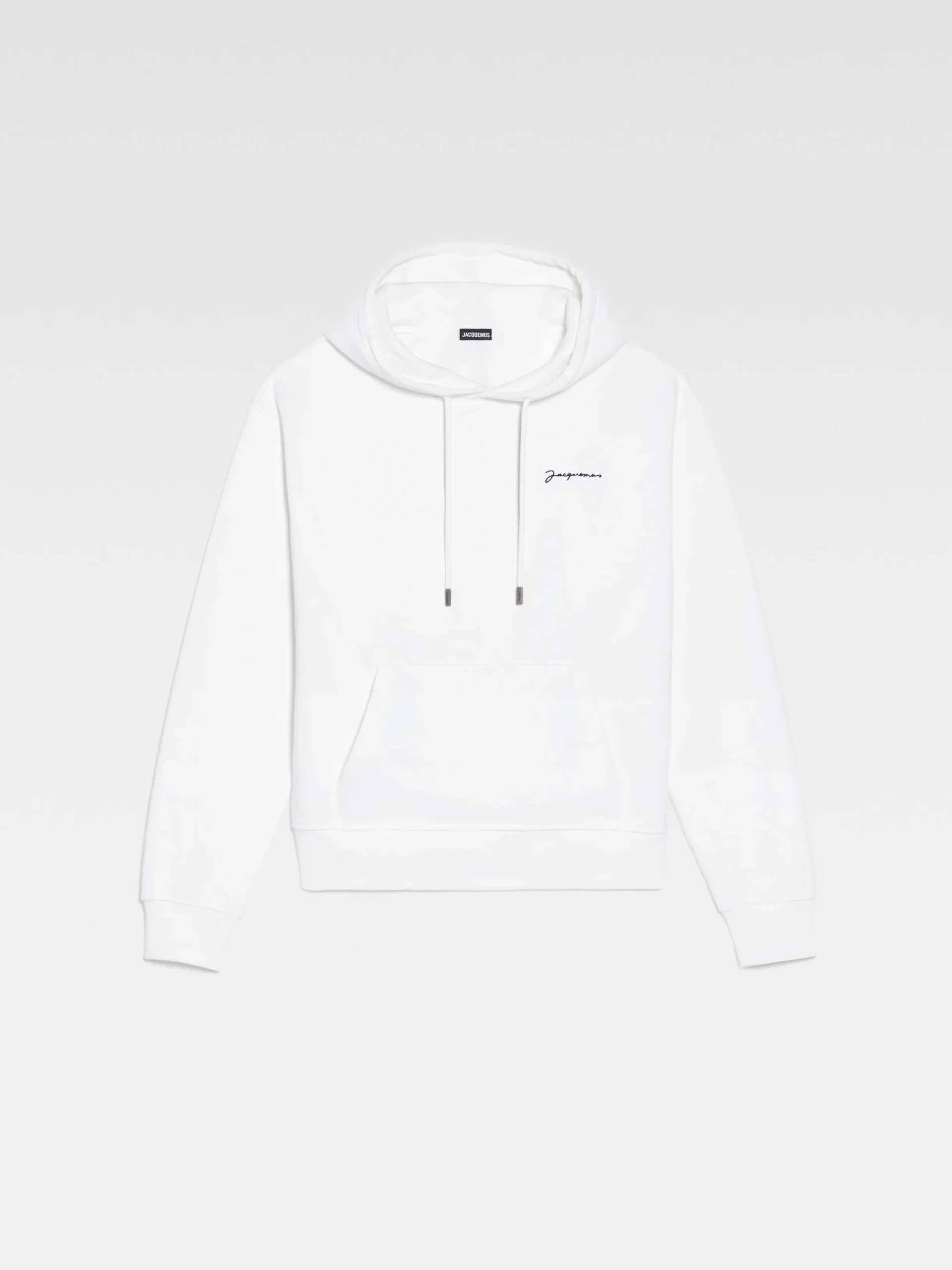 Discount Jacquemus Het geborduurde sweatshirt White