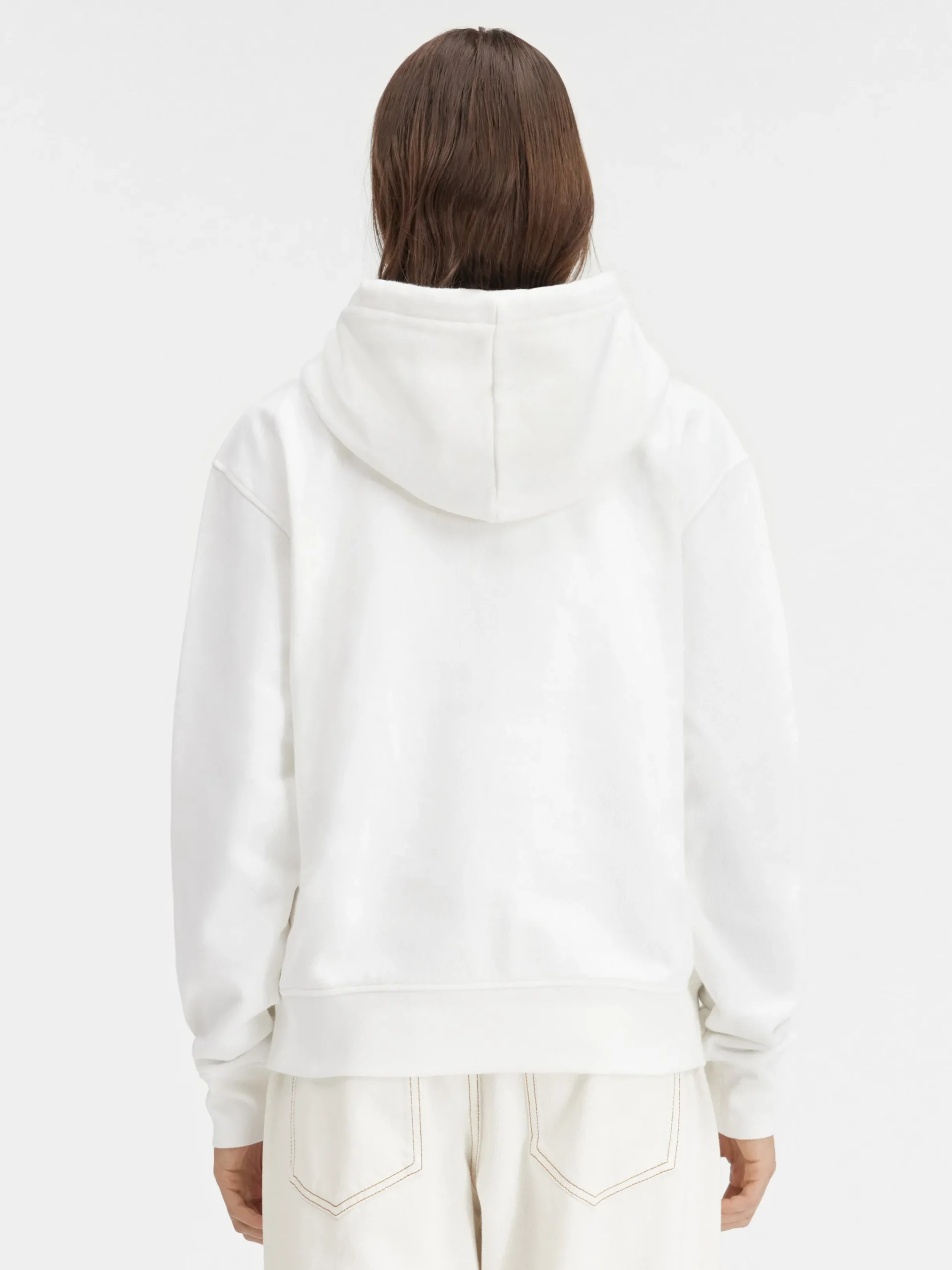 Discount Jacquemus Het geborduurde sweatshirt White