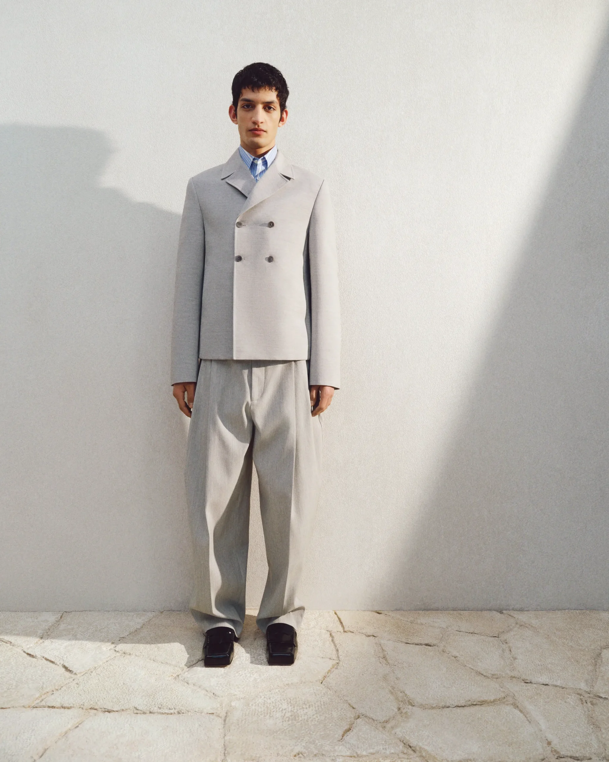 New Jacquemus Het Giacca jasje LightGrey