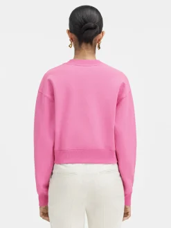 Fashion Jacquemus Het Gros Grain sweatshirt Pink