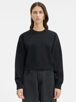 Sale Jacquemus Het Gros Grain sweatshirt Black
