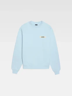 Online Jacquemus Het Gros Grain sweatshirt LightBlue
