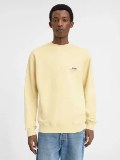 Hot Jacquemus Het Gros Grain sweatshirt LightYellow
