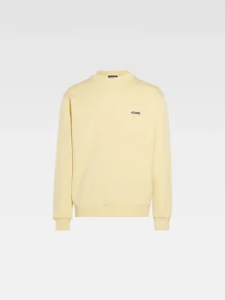 Hot Jacquemus Het Gros Grain sweatshirt LightYellow