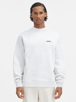 Sale Jacquemus Het Gros Grain sweatshirt Grey
