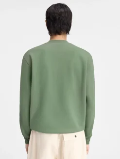 Outlet Jacquemus Het Gros Grain sweatshirt LightGreen