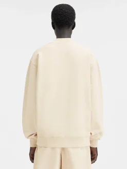 Outlet Jacquemus Het Gros Grain sweatshirt Beige