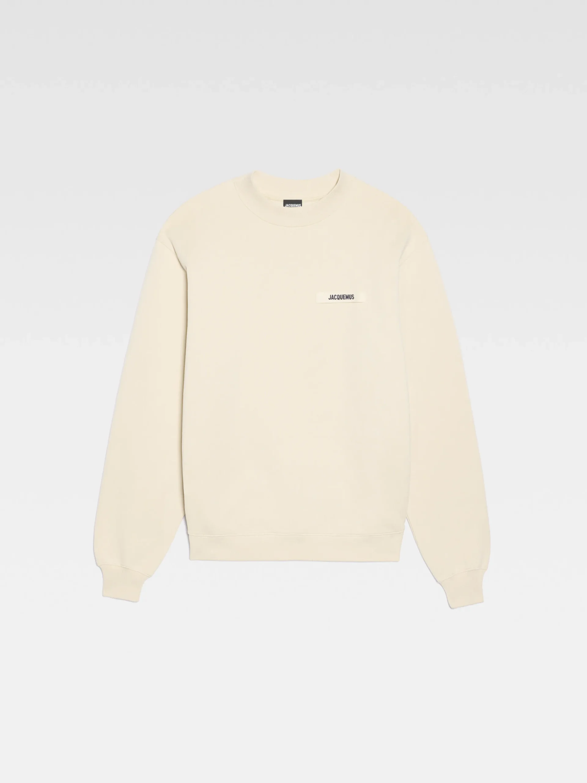Outlet Jacquemus Het Gros Grain sweatshirt Beige