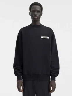 Discount Jacquemus Het Gros Grain sweatshirt Black