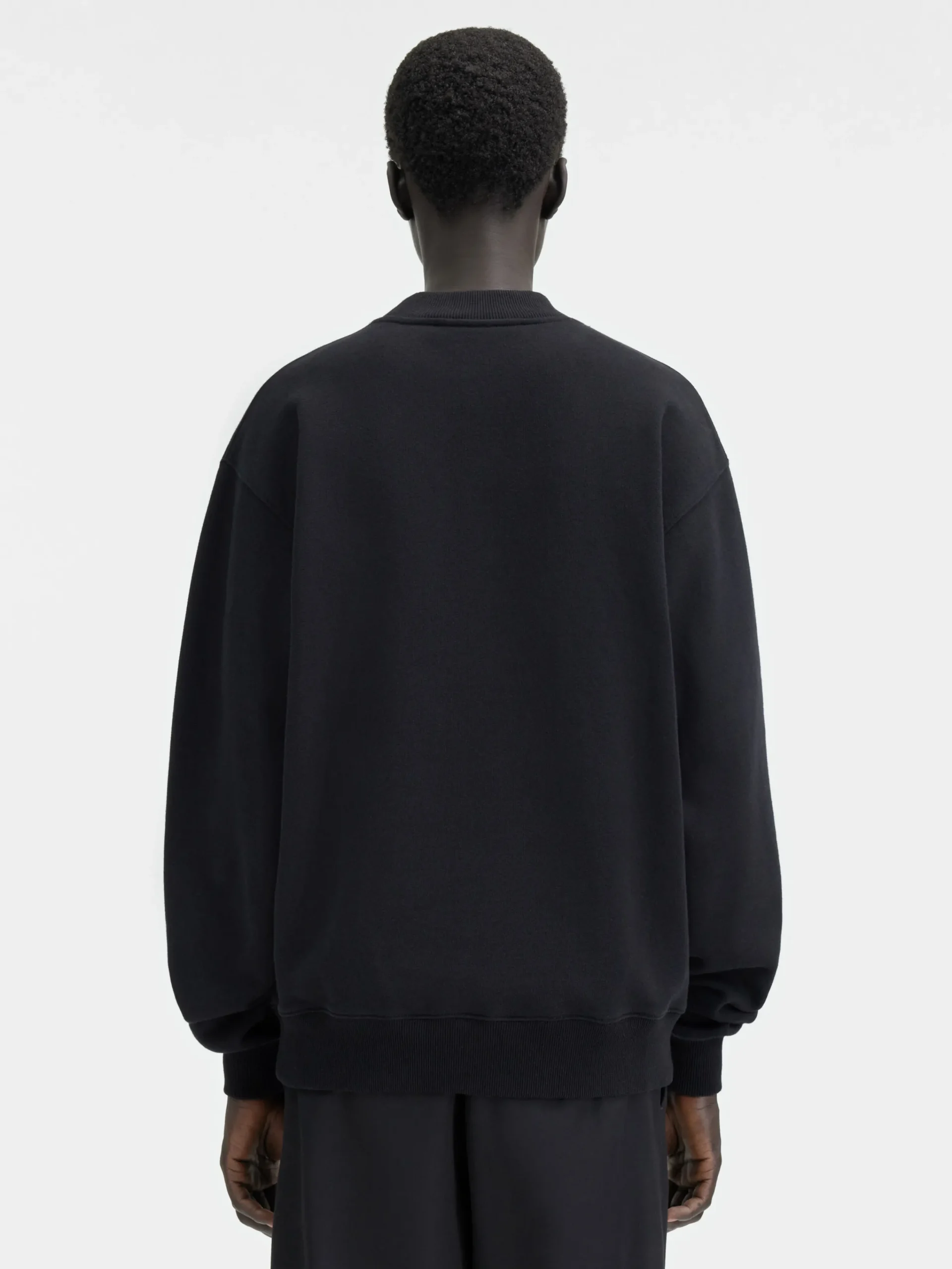 Discount Jacquemus Het Gros Grain sweatshirt Black