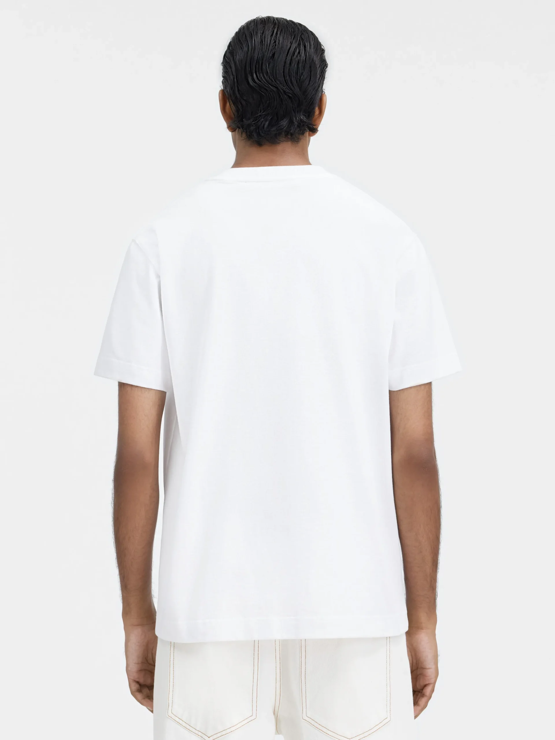 Online Jacquemus Het Gros Grain T-shirt White