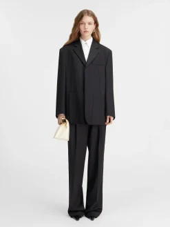 Fashion Jacquemus Het herenjasje Black