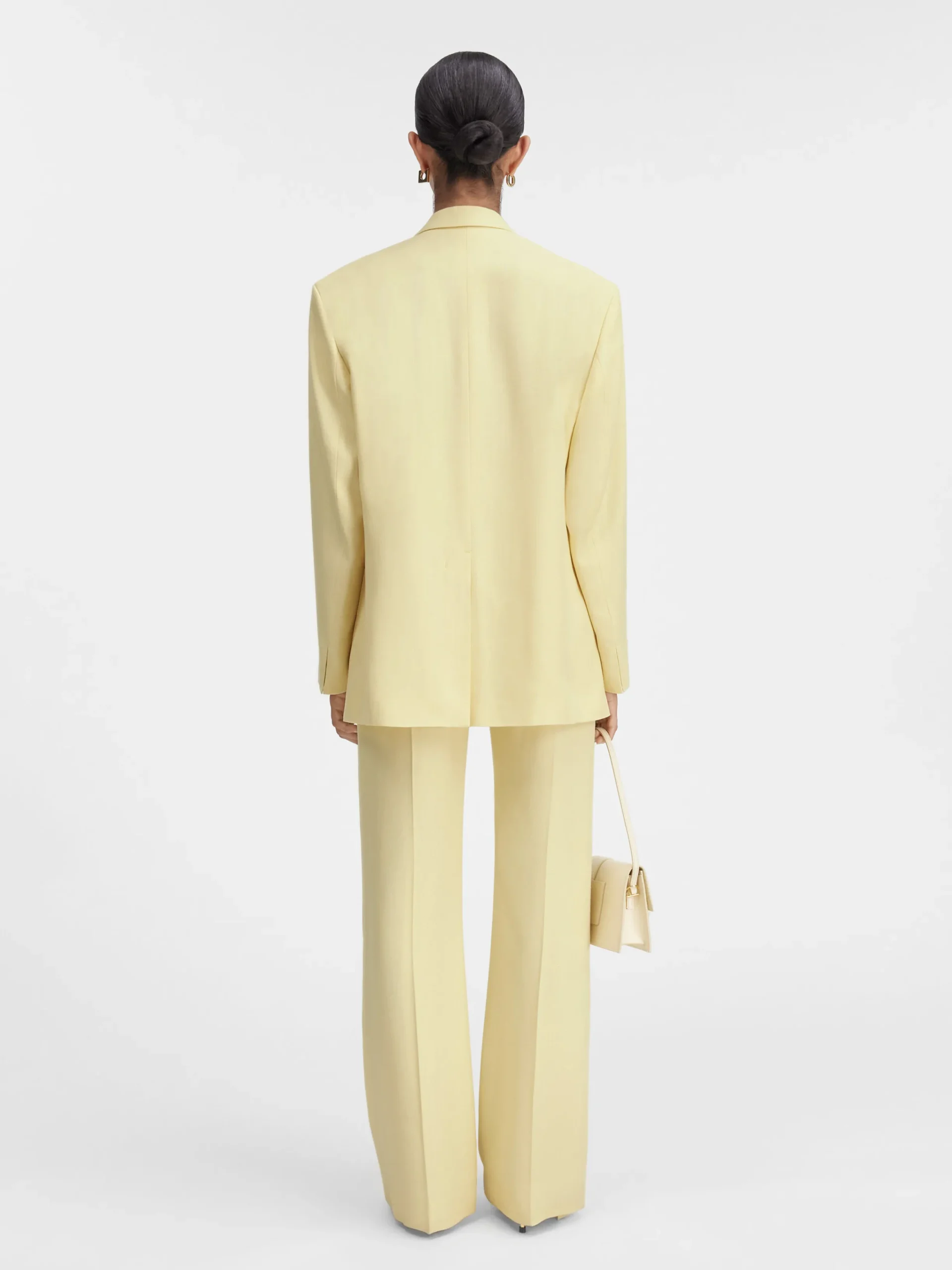 Online Jacquemus Het herenjasje PaleYellow