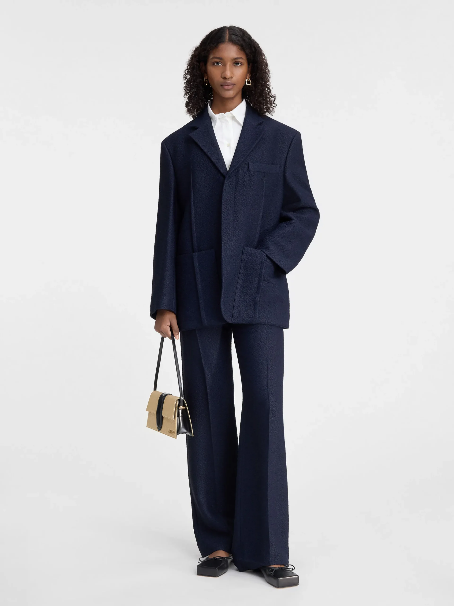 Outlet Jacquemus Het herenjasje DarkNavy