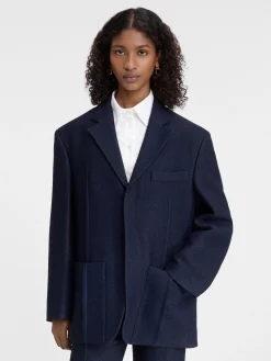 Outlet Jacquemus Het herenjasje DarkNavy