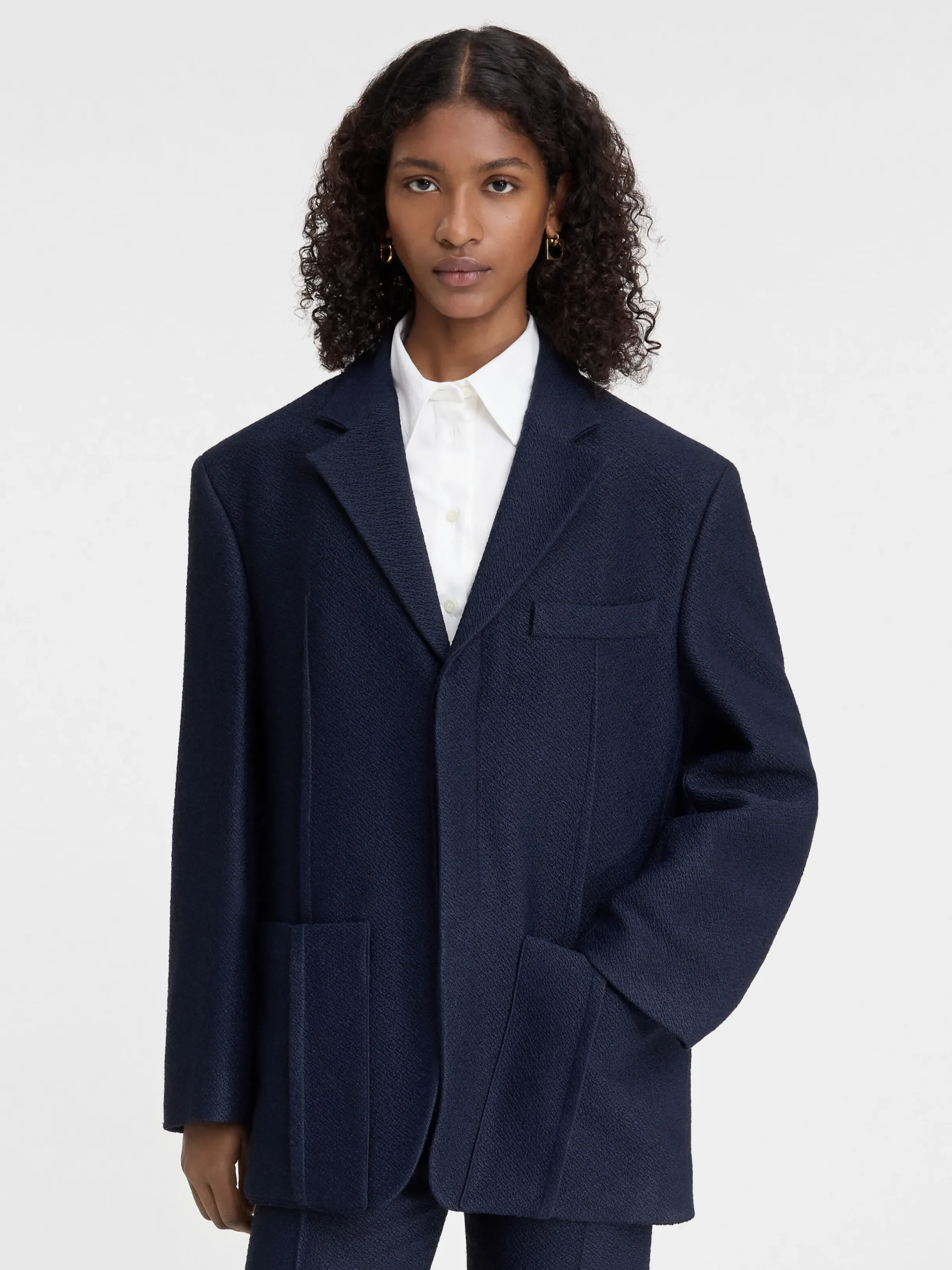 Outlet Jacquemus Het herenjasje DarkNavy