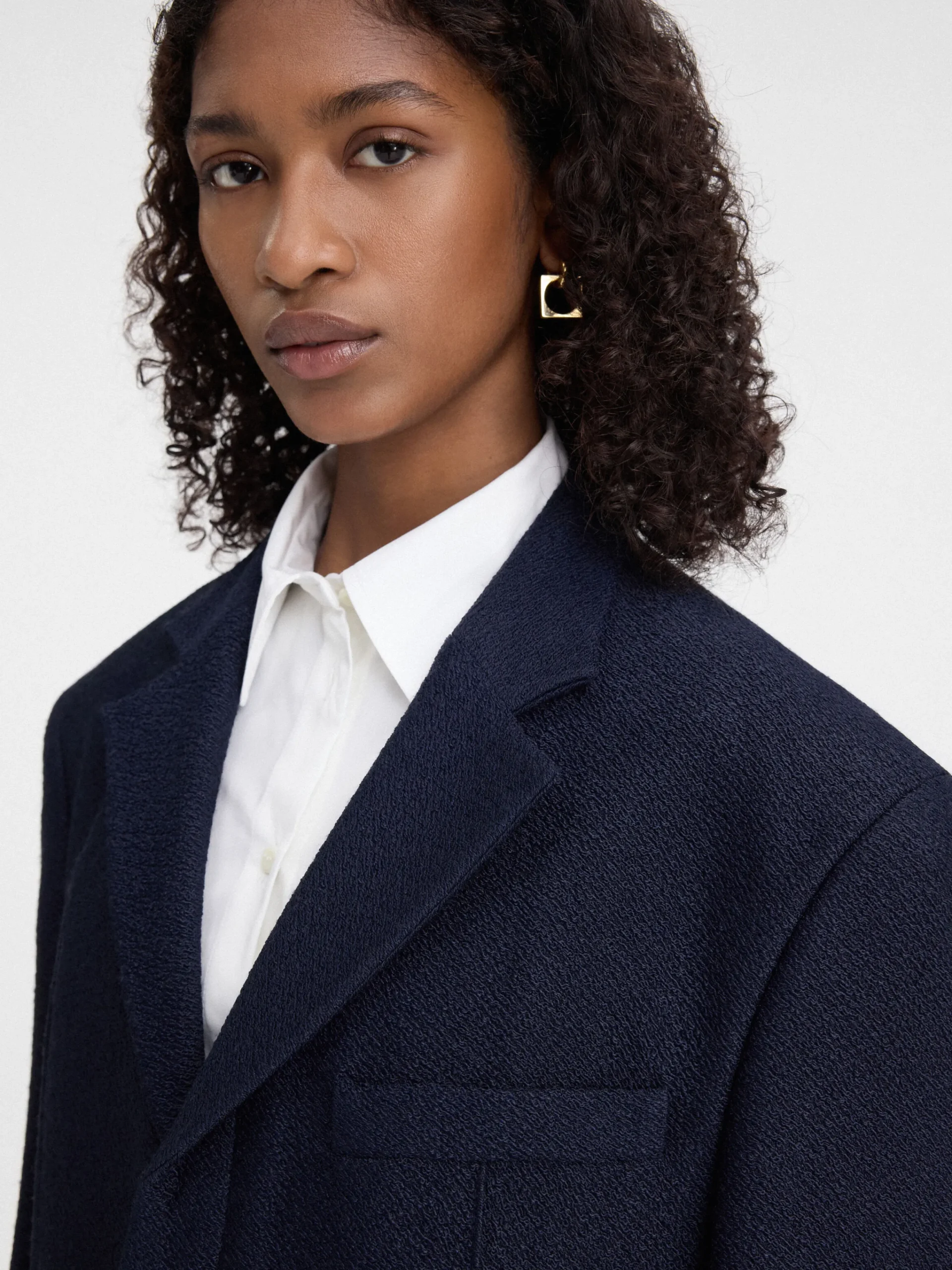 Outlet Jacquemus Het herenjasje DarkNavy
