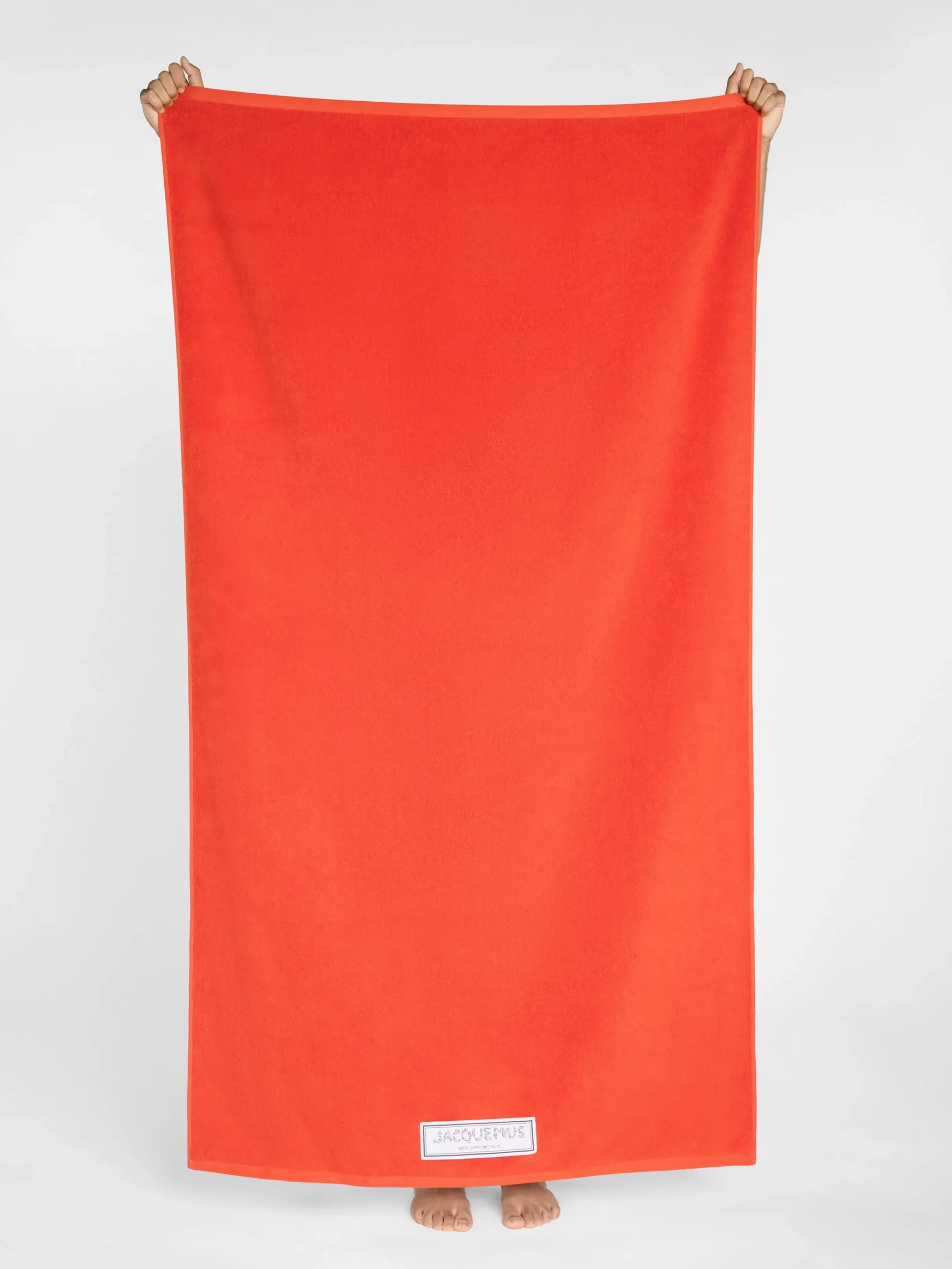Best Jacquemus Het Invitation strandlaken Multi-Orange