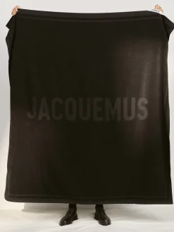 Clearance Jacquemus Het strandlaken Black