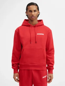 Online Jacquemus Het sweatshirt Red