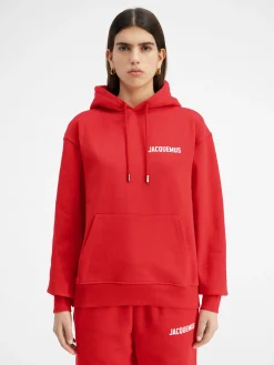 Online Jacquemus Het sweatshirt Red