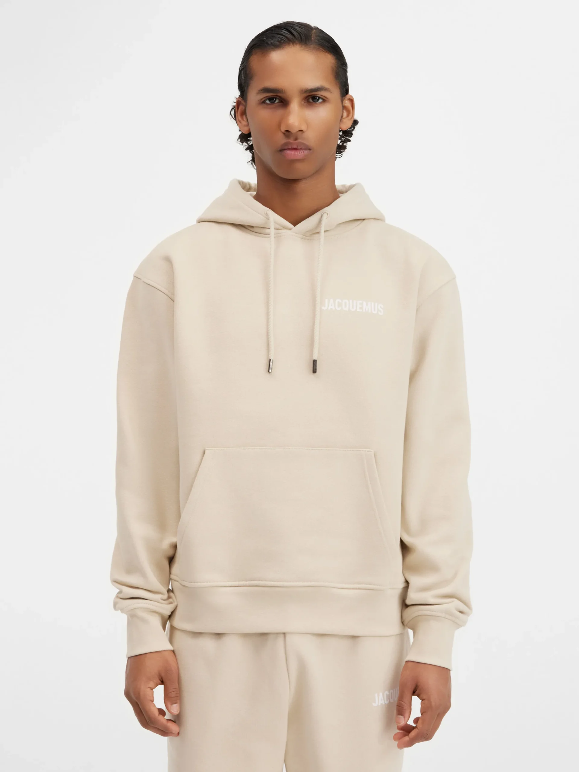 Sale Jacquemus Het sweatshirt LightBeige