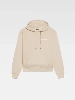 Sale Jacquemus Het sweatshirt LightBeige